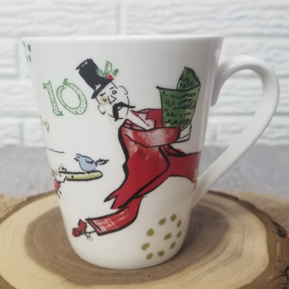 Lenox 12 Days Of Christmas Mugs (Vintage) - Picture 13 of 15
